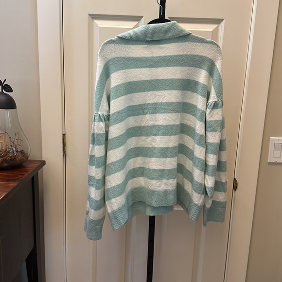 Tanya Taylor Maisie Knit / 3X / ARAUCANA/SEASALT - Picture 15 of 16